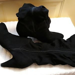 Worthington Black Lara Knee High Boots